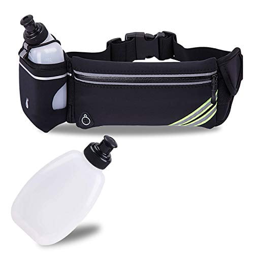 Running Belt Large Pocket,No-Bounce Waist Pack for Runners Sport Pouch iPhone 6 7 8-Plus X Athletes,Fanny Packs For Women And Man,Phone Holder For Running Waist Belt,Waist Purse For Women And Man 